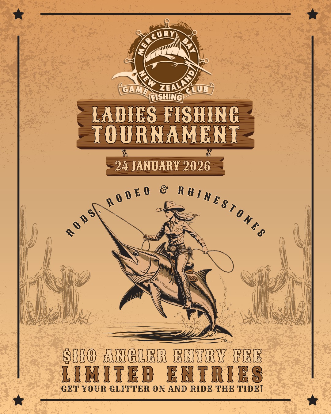 Ladies Tournament Ocean sunset